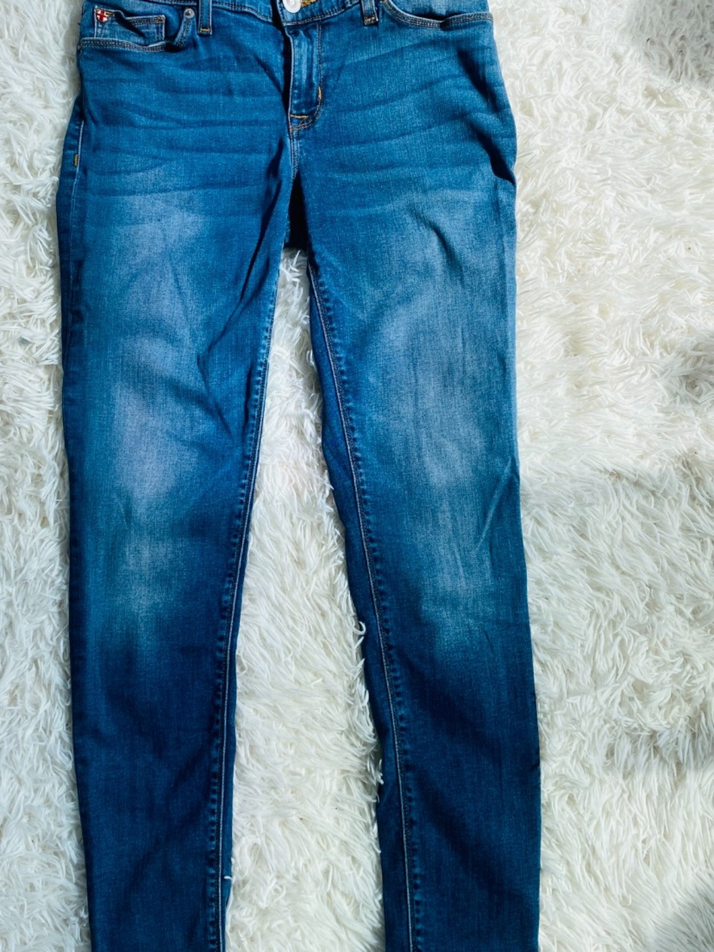 Hudson Krista Super Skinny Jeans Women’s Sz 29 Medium Wash Stretch Lyocell Blend - Picture 5 of 12